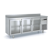 Meuble 600 adossé négatif - 3 portes vitrées - MCSV-200 Meuble 600 adossé négatif - 3 portes vitrées - MCSV-200