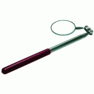 Miroir télescopique - diamètre 5 cm - longueur réglable de 29 à 45 cm