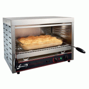 SOFRACA Salamandre électrique fermée PRO, 1 zone de chauffe vitrocéramique, 3500 W, 220 V - MONO - 3701188040600