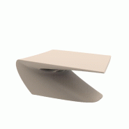 Table basse design in & out WING - crème