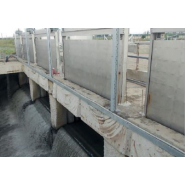 Vanne-murale / Vanne-batardeau motorisée