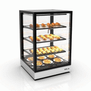 Vitrine chauffante INTEGRA à poser - Chaleur sèche - 600 mm - H950 - IN60-90C | Sayl Barcelona - Accès arrière_0
