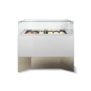 Vitrine service arrière pour glacier et pâtissier - DIASCIA