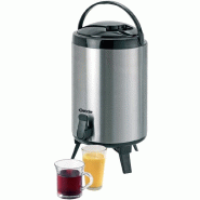 Distributeur isothermique avec poignée de transport - modèles simple et double paroi - inox - 8 à 9L Distributeur isothermique avec poignée de transport - modèles simple et double paroi - inox - 8 à 9L