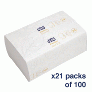 Essuie-mains ultra doux 2 plis Multifold (Pack 2100) | Tork - FA705