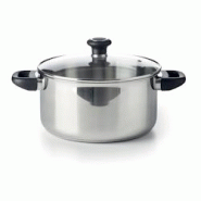 Faitout avec couvercle Polo 8,5 l en - 850 cl Argent Rond Inox Beka - argenté inox 3120262031288 Faitout avec couvercle Polo 8,5 l en - 850 cl Argent Rond Inox Beka - argenté inox 3120262031288