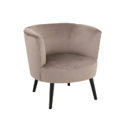 FAUTEUIL DULZURA TEXTILE / GRIS