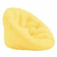 FAUTEUIL FUTON STANDARD CONVERTIBLE NIDO CHAIR COULEUR JAUNE