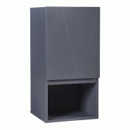 Helloshop26 - Armoire étagère meuble de rangement 60 x 30 x 30 cm murale de salle de bain gris 03_0008898 - 3000224400591