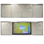 Mur d'ecriture autourn d'un ecran interactif - araboard 4