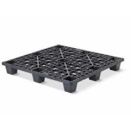 Palette plastique légère 1140 X 1140 X 155 - 9 semelles - CUQP1140LR9FR