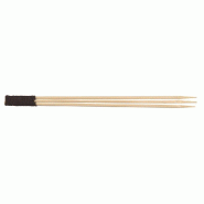 Pique brochette trident Bambou couleur naturelle 12cm - par 2000