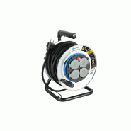 Rallonge electrique enrouleur platine fixe 3g1.5 - 25m Rallonge electrique enrouleur platine fixe 3g1.5 - 25m