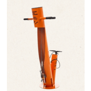 Station de réparation vélo standard au sol avec pompe manuelle - Essential - SRI2G01