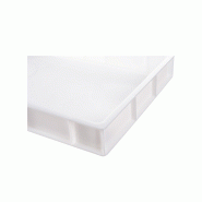 Bac à pâtons 600x 400x90mm 15L Gilac - Blanc