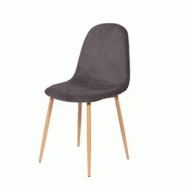 Chaise Scala anthracite - Gris Autre Tissu Amadeus 44x55 cm - gris textile 3520071964942 Chaise Scala anthracite - Gris Autre Tissu Amadeus 44x55 cm - gris textile 3520071964942