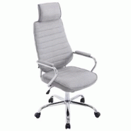 CLP Fauteuil de bureau Rako tissu Gris clair - gris textile 191625755 CLP Fauteuil de bureau Rako tissu Gris clair - gris textile 191625755