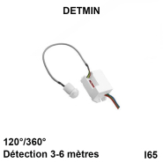 Détecteur de présence mini oeillet ip65 - réf detmin