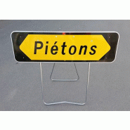 Panneaux Piétons FP - Classe 1 visible à 80 m - Acier Galvanisé