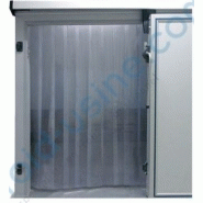 Porte à lanières / transparente / isolation thermique