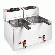 SOFRACA Friteuse De Table - Éléctrique - 2 X 7 Litres - 400 V - Réf:FE7L2-400V - FE7L2-400V