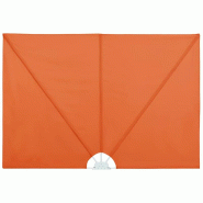 VidaXL Auvent latéral pliable de terrasse Terre cuite 240 x 160 cm  Modèle Jardin Chi - rouge 44571