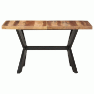 VidaXL Table de salle à manger 140x70x75 cm Bois avec finition miel Modèle Polaris Design - 321546