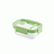 Boite hermétique en verre 370 ml -  Vert Rectangle Verre Lékué 16.3x12.2 cm - vert 8710755883866