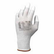 Coverguard - Gants de manutention en polyester carbone enduit PU au bout des doigts EUROLITE EST80 (Pack de 10) Blanc Taille 10 - blanc 5450564043923 Coverguard - Gants de manutention en polyester carbone enduit PU au bout des doigts EUROLITE EST80 (Pack de 10) Blanc Taille 10 - blanc 5450564043923