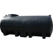 Cuve Duraplas de transport d'eau 10.000L - BASIC - AQUA 10000 - Passe cloison et vanne en inox