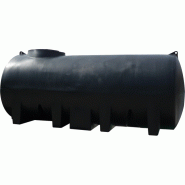 Cuve de transport d'eau 10.000L - BASIC - AQUA 10000 - Passe cloison et vanne en inox