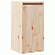 Helloshop26 - Armoire murale pratique 30 x 30 x 60 cm finition mate en bois de pin massif blanc 02_0048087 - blanc Bois massif 3000235102392