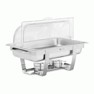 Helloshop26 - Chafing dish buffet réchaud chauffe-plat à bougie professionnel gn 1/1 8,5 l base étroite (matériaux : inox, plastique 14_0004228 - Helloshop26 - Chafing dish buffet réchaud chauffe-plat à bougie professionnel gn 1/1 8,5 l base étroite (matériaux : inox, plastique 14_0004228 -