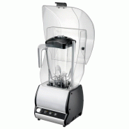 Mélangeur avec 1 verre de 2 litres, variateur de vitesse et cloche d'insonorisation 202x210x486 mm - VIRTUS - 0615402414647