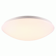 Nordlux Plafonnier ASK 36 Métal Blanc, H.36 - IP44 - LED Module / Intérieur - blanc métal 5701581367388