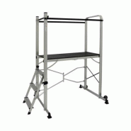 Plateforme de travail stable et ergonomique - Sécurité optimale pour interventions en hauteur