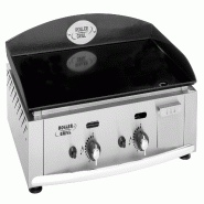 Roller Grill Plancha gaz acier émaillé 2 zones PL 600 G - noir acier PL 600 G Roller Grill Plancha gaz acier émaillé 2 zones PL 600 G - noir acier PL 600 G