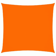 VidaXL Voile de parasol tissu oxford carré 6x6 m orange Modèle Azur Prestige - orange 135692