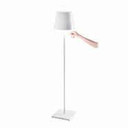 Zafferano Lampe LED Poldina Pro XXL Blanche rechargeable et dimmable 150cm avec batterie jusqu'à 12 heures - blanc 8056300196587 Zafferano Lampe LED Poldina Pro XXL Blanche rechargeable et dimmable 150cm avec batterie jusqu'à 12 heures - blanc 8056300196587