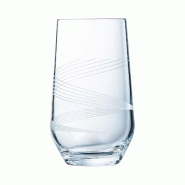 8 verres à eau 40 cl Intense  - Cristal d'Arques - transparent verre 0725765985859