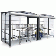 Abri pour chariot Sigma Special - Structure en aluminium - Box flexible avec système roulant verrouillable_1