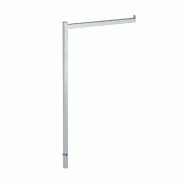 Bras Droit Chromé L41cm pour Portant - Lot de 2 - Référence 44478