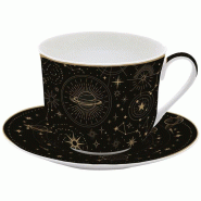 EASY LIFE Coffret Tasse Déjeuner 40 cl - Céleste - 035-1200494