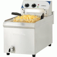 Friteuse électrique simple 10 L - 9 kW avec vidange | Casselin - CFEV10TC
