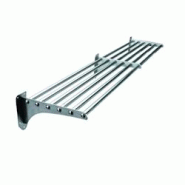 LACOR 56212 Rayonnage tubulaire pour entrepôt et cuisine professionnelle 120x25, acier 18/10 - Acier inoxydable 18/10 56212