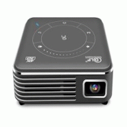 Pico Projecteur DLP 2Go+16Go Vidéoprojecteur Android 9 Wifi Bluetooth YONIS - noir 3615616756684 Pico Projecteur DLP 2Go+16Go Vidéoprojecteur Android 9 Wifi Bluetooth YONIS - noir 3615616756684