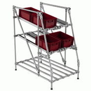Rack présentoir KLT