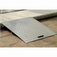 Rampes d'accès renforcée amovibles en aluminium fabriquées en France - RMPACCALU-DN02