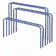 Ridelles supplémentaires pour porte-panneaux Ne peut être vendue séparément d'un chariot porte panneaux Ridelles supplémentaires pour porte-panneaux Ne peut être vendue séparément d'un chariot porte panneaux