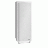 Royal Catering - Royal Catering Armoire INOX Cuisine Professionnelle 60 x 70 x 180 cm, capacité 400 kg, étagères réglables, Porte avec charnières